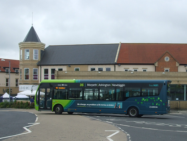 DSCF3914 Arriva bus in Morpeth - 15 Jun 2016 DSCF3914 Arriva bus in Morpeth - 15 Jun 2016