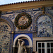 Tiles and sculptures.