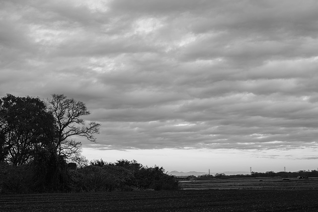 Distant mountains