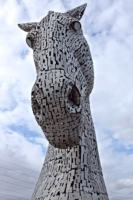 The Kelpie Horses Helix Park,Falkirk 10th September 2019.