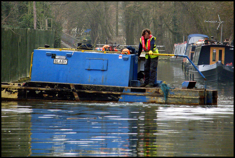 Blaby waterways boat