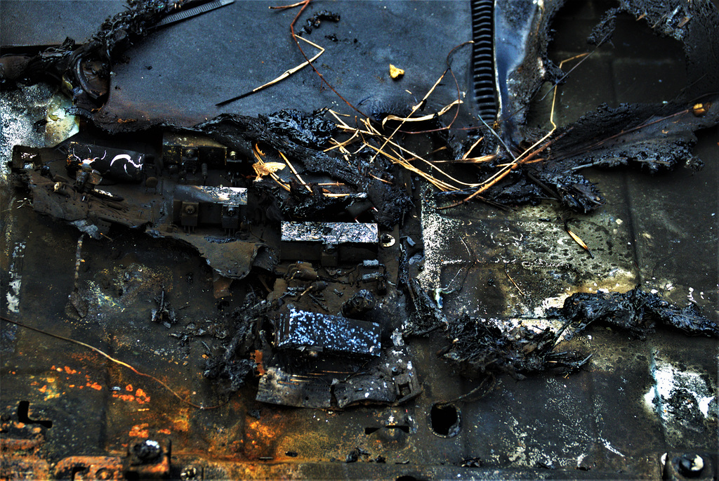 Fire Damaged