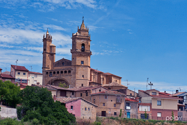 Iglesia parroquial de San Andrés en Elciego + (5notas)