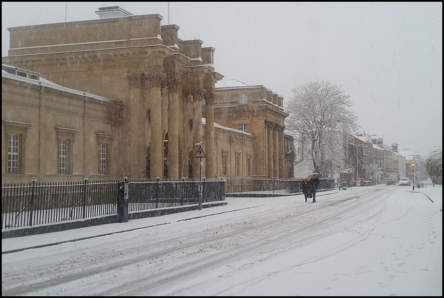 winter in Walton Street