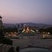 Barcelona At Dusk