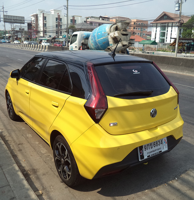 MG jaune / Yellow MG of Thailand