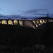 Barrage à l'heure bleue / Blue hour dam