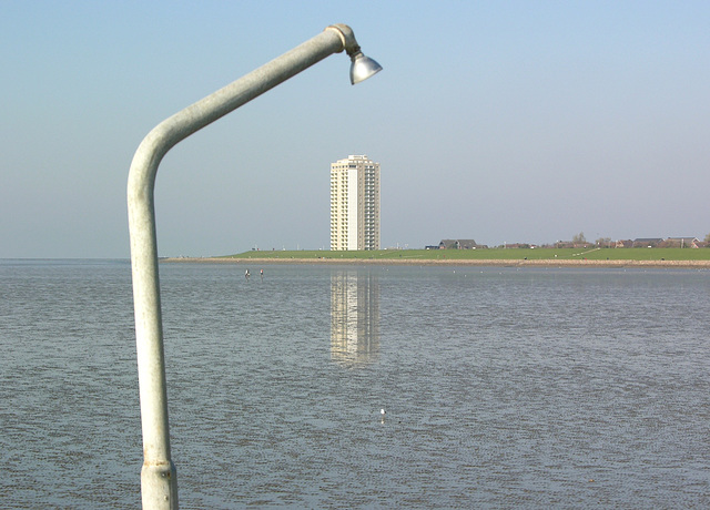 Hochhaus-Dusche