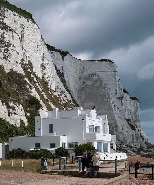 White houses on the beach