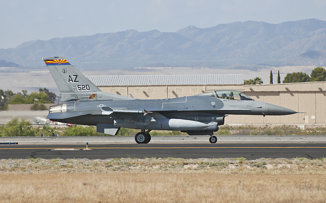 162nd Fighter Wing General Dynamics F-16C 88-0520 "El Tigre"