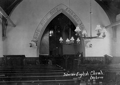 6113. Interior, English Church, Desboro.