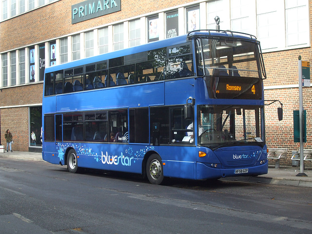 DSCF8316 Go-South Coast (Bluestar) 1125 (HF58 GZP)  in Southampton - 1 Jul 2017