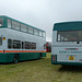 Preserved former Grey-Green 168 (B868 XYR) and 801 (D101 NDW) at Showbus - 29 Sep 2019 (P1040700)