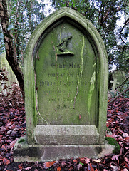 nunhead cemetery, london, c19 tomb of mary ann gilbert +1856