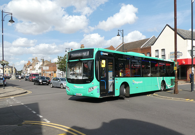 Stagecoach East 21367 (BU69 XXE) in St. Ives - 1 Sep 2022 (P1130165)