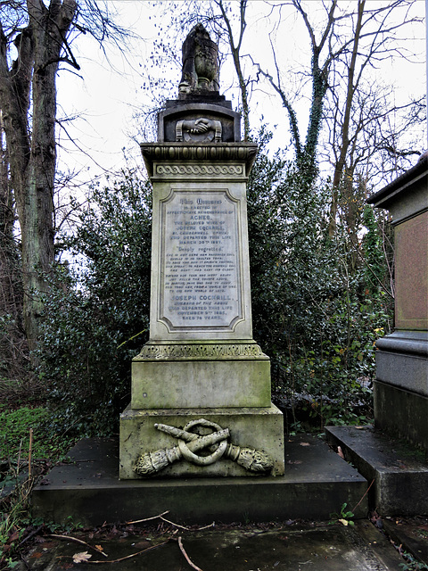 nunhead cemetery, london, c19 tomb of agnes cockrill +1867 (1)