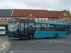 DSCF3906  Arriva NK09 BPX in Morpeth - 15 Jun 2016