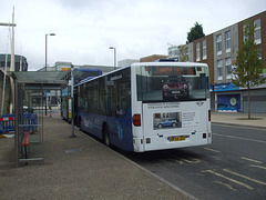 DSCF8363 Go-South Coast (Bluestar) 2407 (HF55 JZE) and 1128 (HF58 KCE) in Southampton - 1 Jul 2017