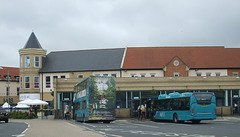 DSCF3938  Arriva buses in Morpeth - 15 Jun 2016