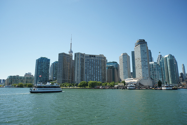 Ferry Approaching Toronto