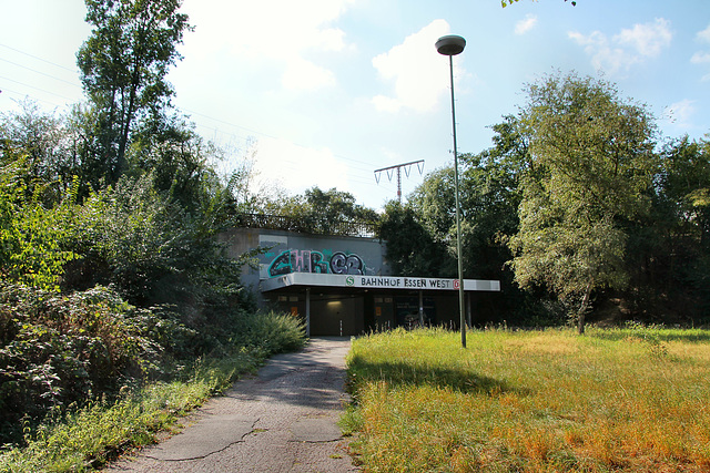 Bahnhof Essen West, Nordeingang / 30.08.2020