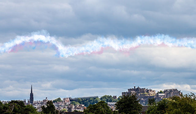 Aftermath of fly past