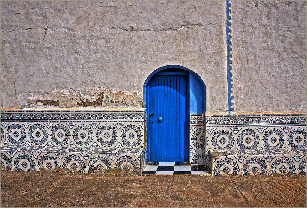 Door of a Marabout Sidi Ifni