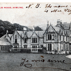 Auchintorlie House, Dunbartonshire, Scotland, (Demolished)
