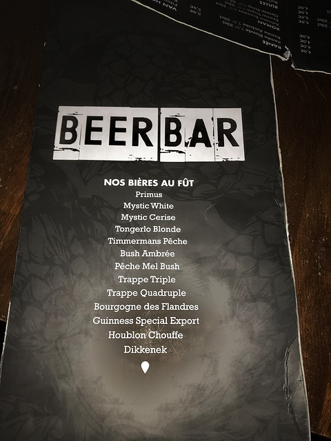 Beer Bar in Louvain-la-Neuve