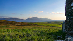 View towards Hoy from the old Mill at Culdigo