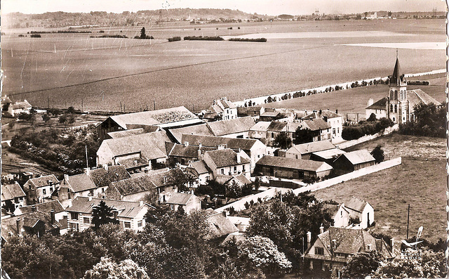 Thieux (77) vers 1950.