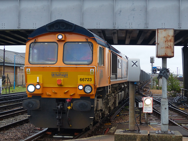 66723 at Eastleigh - 28 February 2020