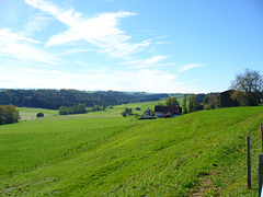 auf dem Crescentia Pilgerweg