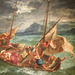 Detail of Christ on the Sea of Galilee by Delacroix in the Metropolitan Museum of Art, January 2019