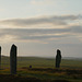 The Ring of Brodgar at Dusk.