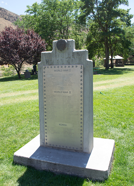 Riggins ID war memorial (#0125)