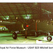 B25 Mitchell bomber USAF  - RAF Museum - c1986