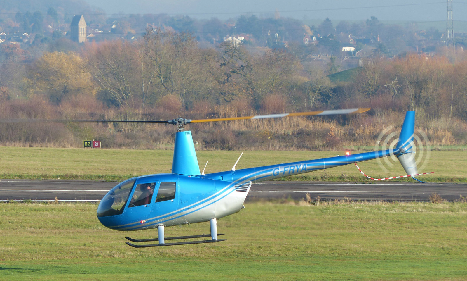 G-FRYA at Nottingham Airport (4) - 4 December 2018