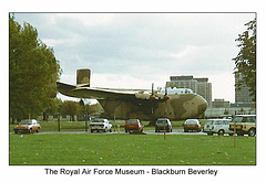 Blackburn Beverley  - RAF Museum - c1986