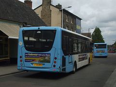 Galloway 278 (AY09 BYC) and 330 (YJ14 BGE) in Bury St. Edmunds - 20 May 2016 (DSCF3453)