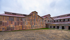 colorful corrugated iron