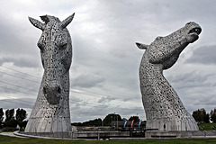 The Kelpies,Helix Park,Falkirk 10th September 2019.