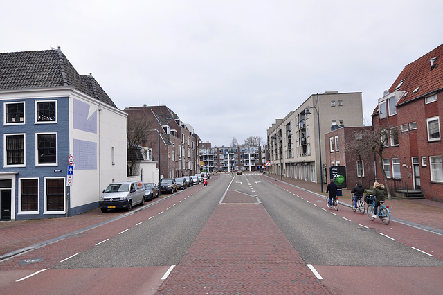 Leiden – Klokpoort from the Pauwbrug