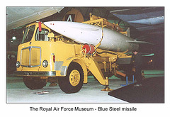 Blue Steel Missile  - RAF Museum - c1986