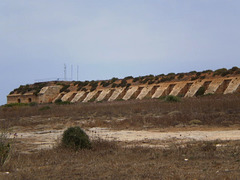 Fronts of La Mola Fortress (1873).