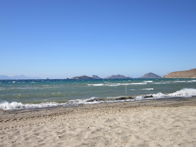 One of the beaches at Turgetries