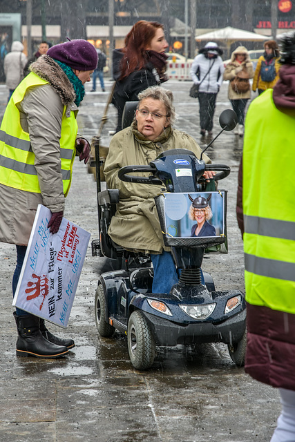 Demo der Pflegekräfte Niedersachsens