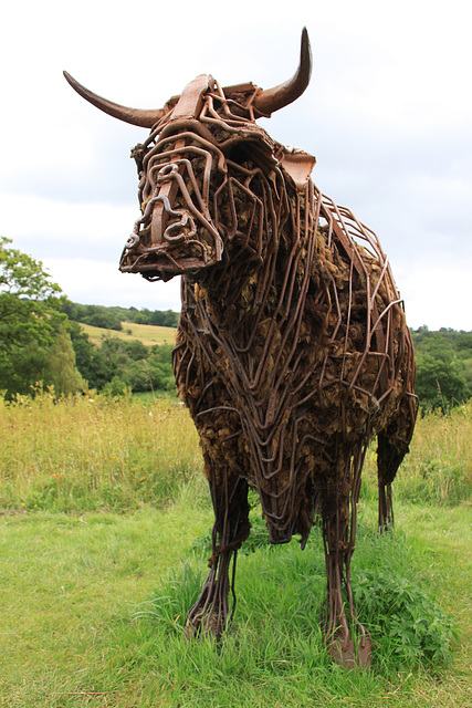 Bull Sculpture