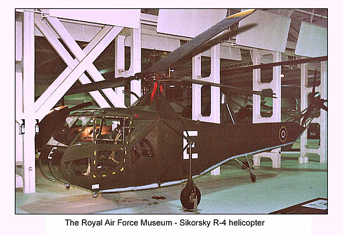 Sikorsky R-4  - RAF Museum - c1986