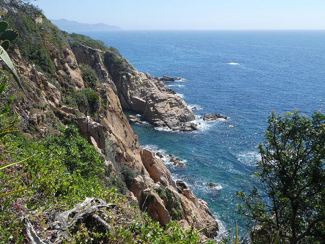 An der Küste von Lloret de Mar